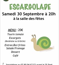 St Cricq Villeneuve - Escargolade - 30 Septembre