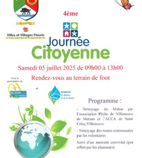 St Cricq Villeneuve - Journée citoyenne - 5 Juillet