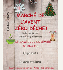 St Cricq Villeneuve - Marché de l'Avent zéro déchet - 29 Novembre