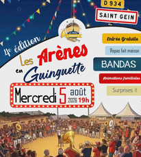 St Gein - Arènes en guinguette - 5 Août