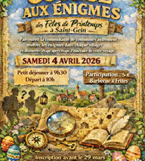 St Gein - Course aux énigmes - 4 Avril