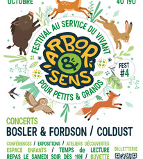St Gein - Festival Arbor & Sens (Affiche) - 3 & 4 Octobre