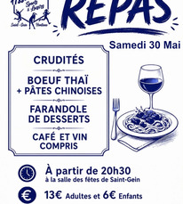 St Gein - Repas - 30 Mai
