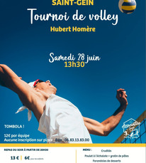 St Gein - Tournoi de volley - 28 Juin