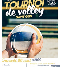 St Gein - Tournoi de volley - 30 Mai