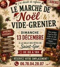 St Gor - Marché de Noël - 13 Décembre