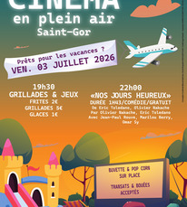 St Gor - Ciné plein air - 3 Juillet