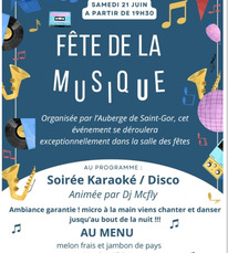 St Gor - Fête de la Musique - 21 Juin