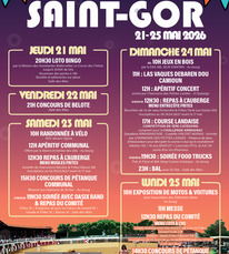 St Gor - Fêtes - 21 au 25 Mai