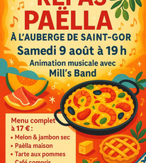 St Gor - Repas Paëlla - 9 Août