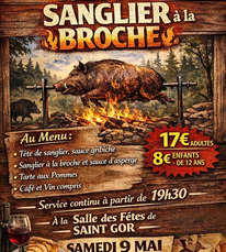 St Gor - Repas sanglier - 9 Mai
