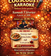 St Gor - Soirée Couscous & Karaoké - 7 Février