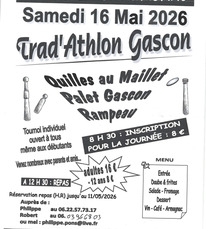 St Julien d'Armagnac - Trad'athlon Gascon - 16 Mai
