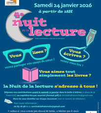 St Justin - 4ème Nuit de la Lecture - 24 Janvier