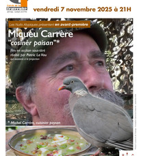 St Justin - Miquèu Carrère, cosinèr paisan - 7 Novembre