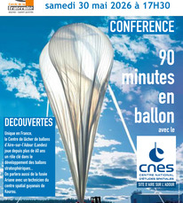 St Justin - Conférence 90 min en ballon avec le CNES - 30 Mai