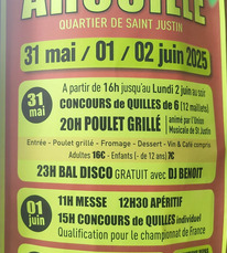 St Justin - Fêtes d'Arouille - 31 Mai au 2 Juin