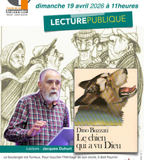 St Justin - Lecture publique Le chien qui a vu Dieu - 19 Avril
