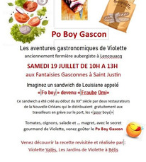 St Justin - Les aventures gastronomiques de Violette - 19 Juillet