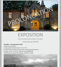 St Justin - Prolongation expo Fondat - 29 Juillet au 30 Septembre