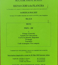 St Justin - Repas ACCA - 24 Mai