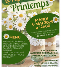 St Justin - Repas du Printemps - 6 Mai