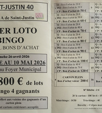 St Justin - Super loto bongo - 10 Mai