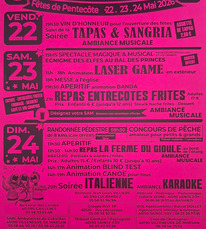 Ste Foy -Fêtes de Pentecôte - 22 au 24 Mai