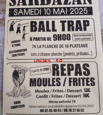 Sarbazan - Ball trap - 10 Mai