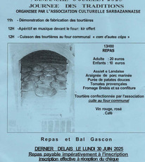 Sarbazan - Journée des traditions - 6 Juillet