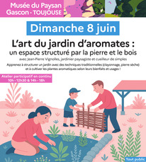 Toujouse - Rendez vous aux Jardins au Musée du Paysan Gascon - 8 Juin
