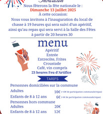 Vielle Soubiran - Banquet - 13 Juillet