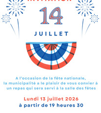 Vielle Soubiran - Repas Fête Nationale - 13 Juillet.