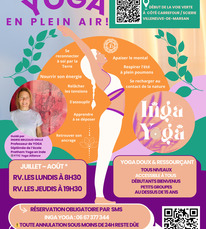 Villeneuve de Marsan - Cours de Yoga - Juillet & Août