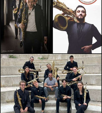 Villeneuve de Marsan - Concert Ensemble de Saxophones de Toulouse - 28 Mars