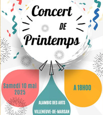 Villeneuve de Marsan - Concert de Printemps - 10 Mai