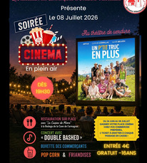 Villeneuve de Marsan - Ciné plein air - 8 Juillet