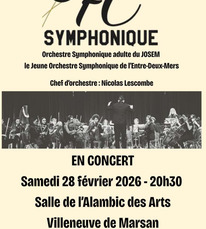 Villeneuve de Marsan - FC Symphonique en concert - 28 Février