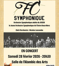 Villeneuve de Marsan - FC Symphonique en concert (Affiche) - 28 Février