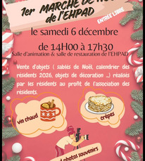 Villeneuve de Marsan - Marché de Noël EHPAD - 6 Décembre