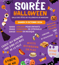 Villeneuve de Marsan - Soirée Halloween - 31 Octobre