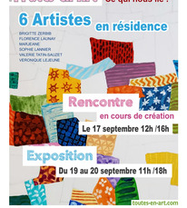 Villeneuve de Marsan - Toutes en Art - 17 & 19 au 20 Septembre