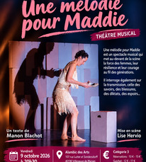 Villeneuve de Marsan - Théâtre Une mélodie pour Maddie - 9 Octobre