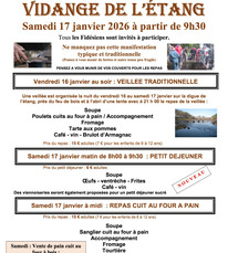affiche vidange 2026 - affiche vidange 2026