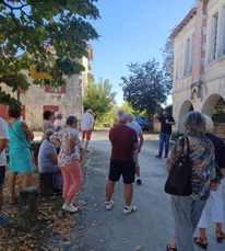 2023 - STJUS - Visite guidée groupe St Justin - ©OT Landes d'Armagnac - LT (2)