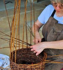 2025 Démonstrations vannerie Chantal Fouillade