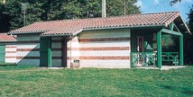 Sur le Parc touristique de la chêneraie "Primevère" agréable location pour touristes ou curistes - Gabarret
