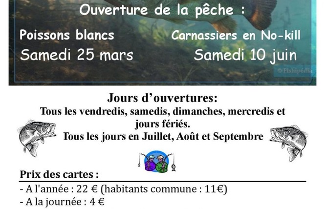Etang de pêche de Sainte Foy 2 - Sainte-Foy