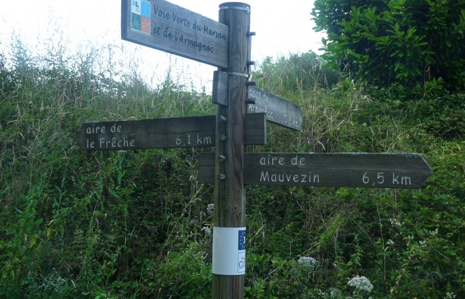 Voie verte du Marsan et de l'Armagnac 2 - Gabarret