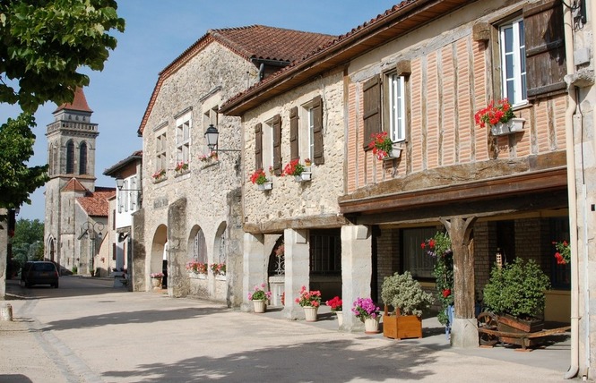 Visite commentée de la Bastide de Saint-Justin 1 - Saint-Justin